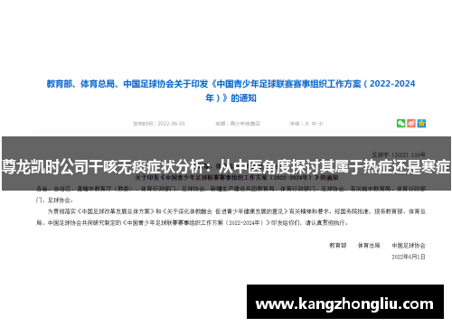 尊龙凯时公司干咳无痰症状分析：从中医角度探讨其属于热症还是寒症
